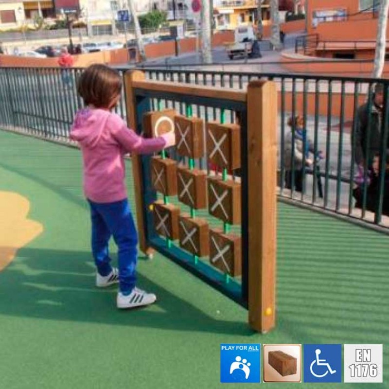 Panell figuratiu Tres en ratlla 015025